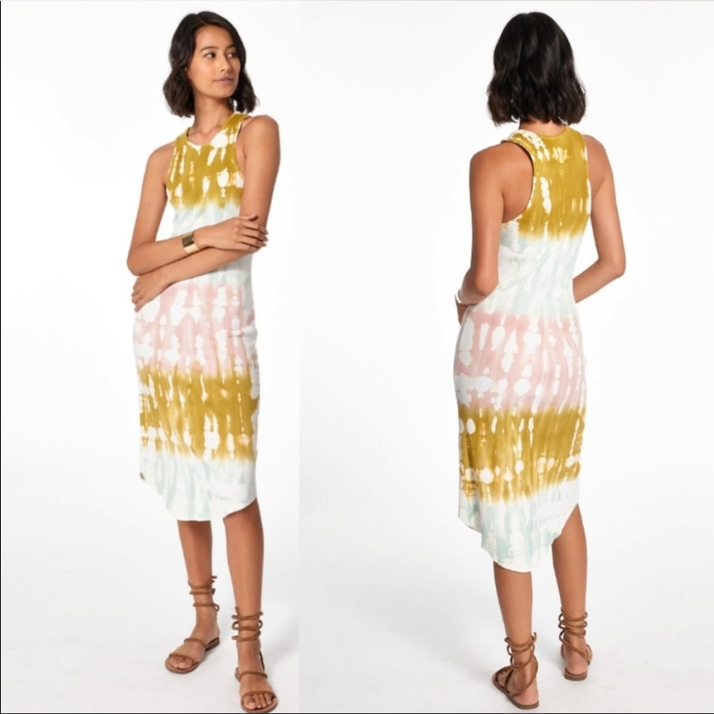 Young and fabulous tie dye tank dress
